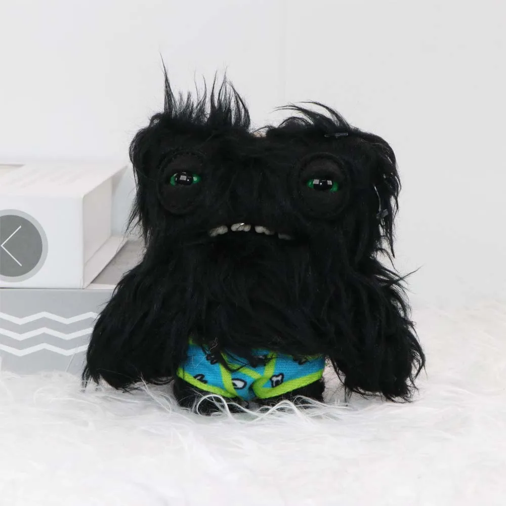 Fuggler Ugly Cute Monster Plush, 4inch Collectible Stuffed Toy, Funny Hairy Alien Doll for Fans Gift