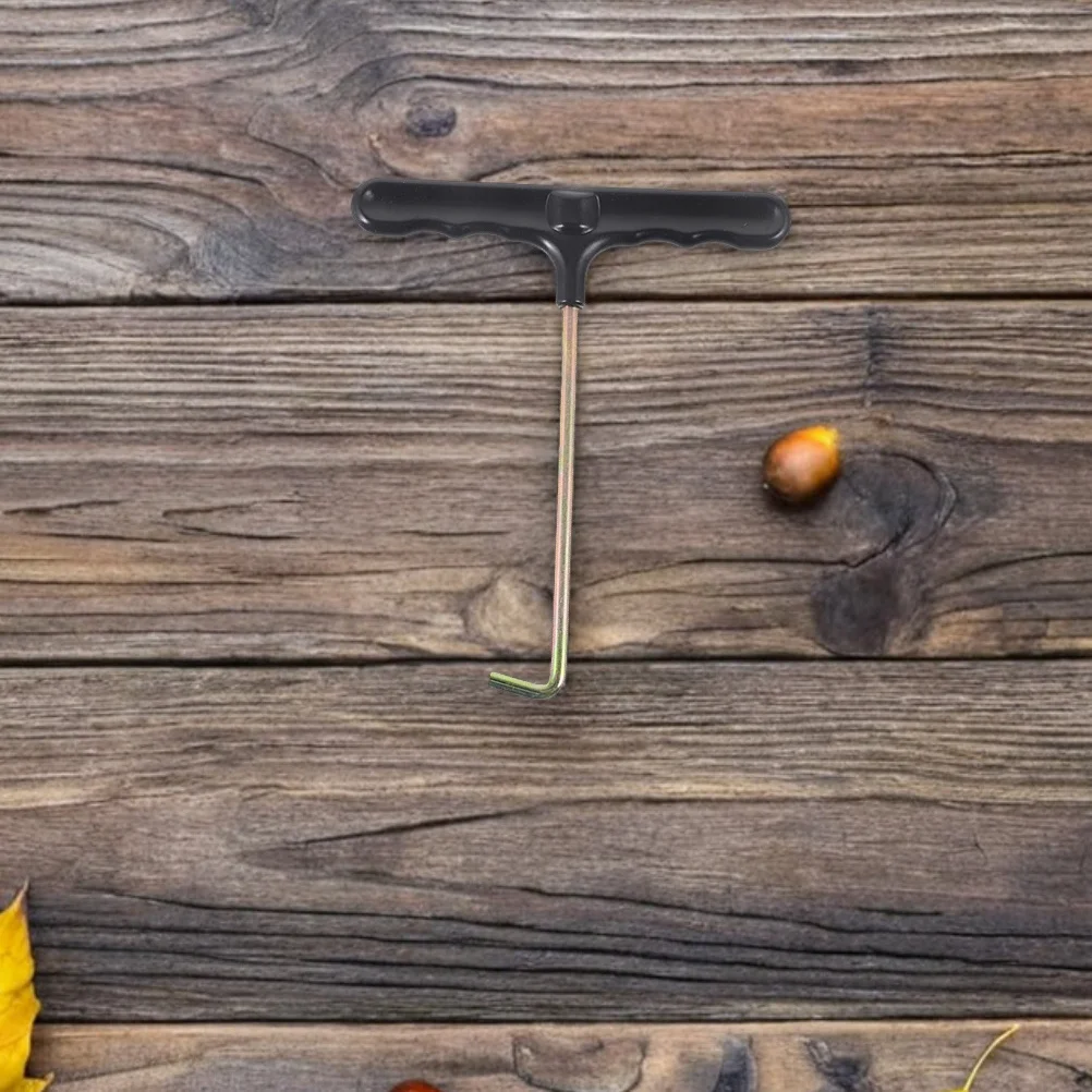 

10Pcs Spring Installation Tool for Trampoline T-Shaped Stainless Steel Puller with Comfort Grip Ideal for Home and Commercial