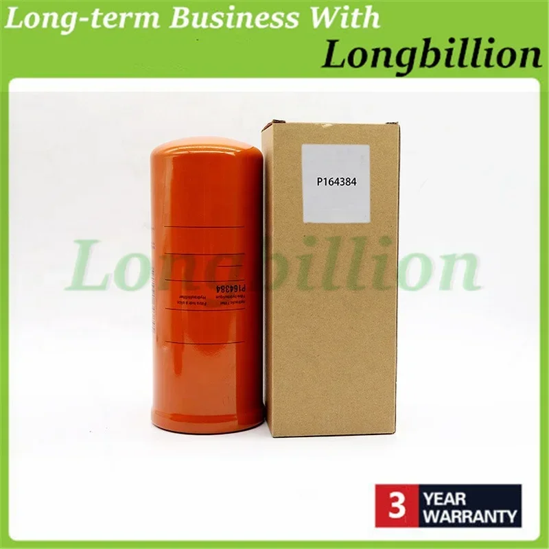1X  P164384 Hydraulic Filter Spin-On Duramax 3515328M9 ,3515328M91, 3515328M92, 3621281M1,TRA8320047 For Atlas Copco Bobcat Case