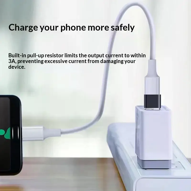 4/8pcs USB C Female Adapter Set USB A To USB C Micro USB To Type C Converter For Car Charger Laptop Phone