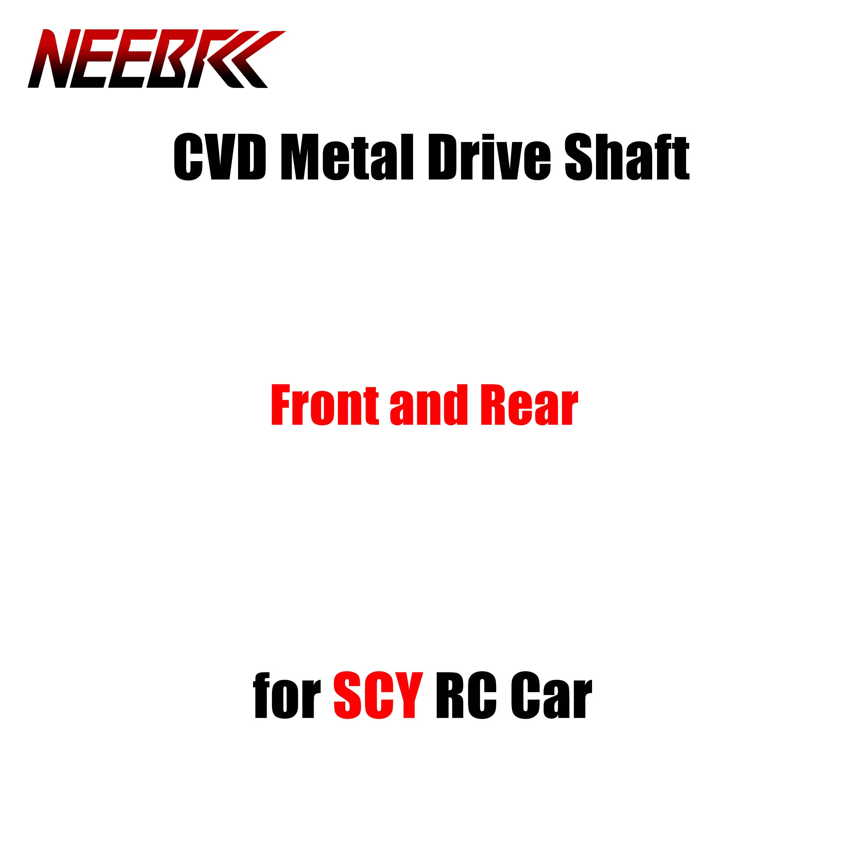 Vordere und Hintere CVD Metall-Antriebswelle Set für 1/16 SCY 16201 16101 16102 16103 Pro Brushless Modell RC Auto Upgrade-Teil