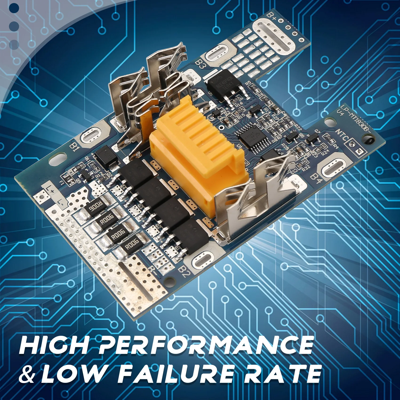 استبدال لماكيتا BL1830 BL1840 BL1850 BL1860 18 فولت بطارية ليثيوم أيون BMS PCB شحن حماية لوحة دوائر كهربائية لوحة