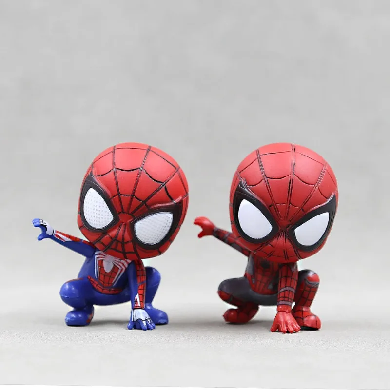 

Hasbro Genuine Spider-Man Ornamental Pendant Black Blue Spider Action Figure Toys for Boys Girls Gift Collectible Ornaments