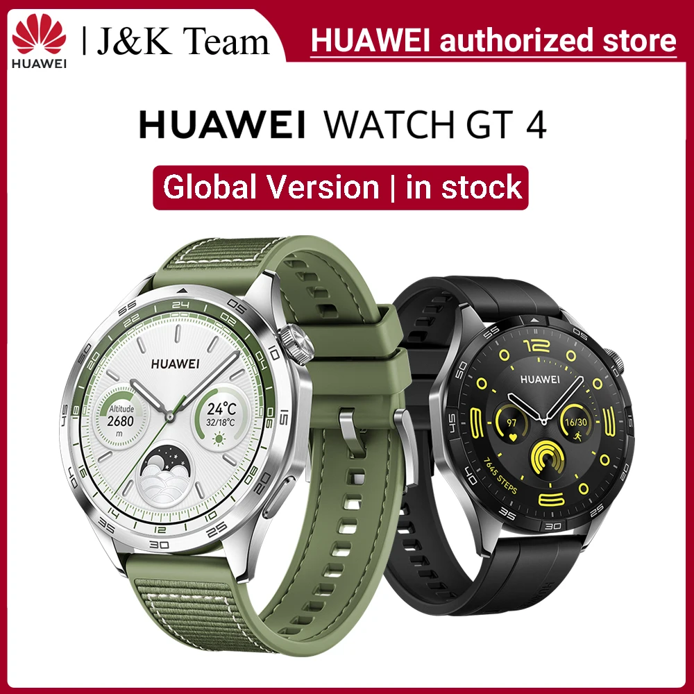 Smartwatch,HUAWEI Watch GT 4,Smart Watch,Custom Watch Faces,up to 14 days battery,HUAWEI TruSeen™ 5.5,Answer Bluetooth Calls