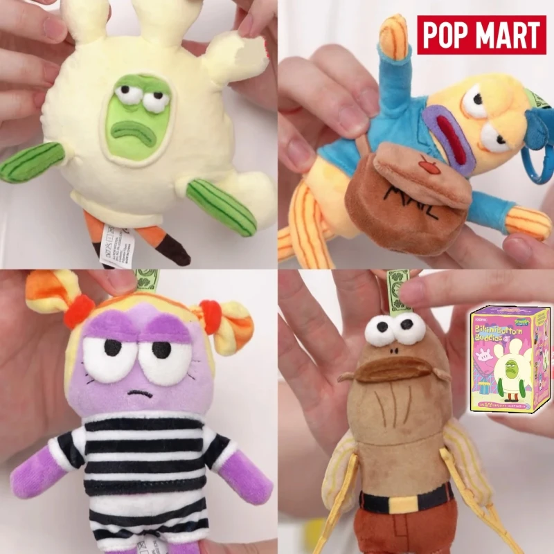 

POP MART Spongebob Squarepants Bikini Bottom Residents Vol.2 Funny Theme Blind Box Doll Keychain Bag Pendant Ornament Toy Gift