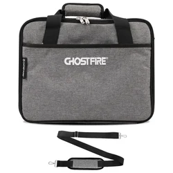 Ghost Fire Guitar Pedal Board Bag 14.1x10.6x4.3in Effect Pedalboard Bag Accessory Storage Bag Carry Case