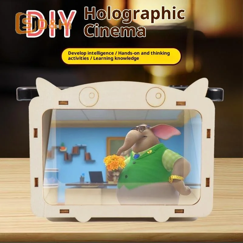 1Set DIY Holographischer Proje – Home Cinema Diy Bewertung und Preis