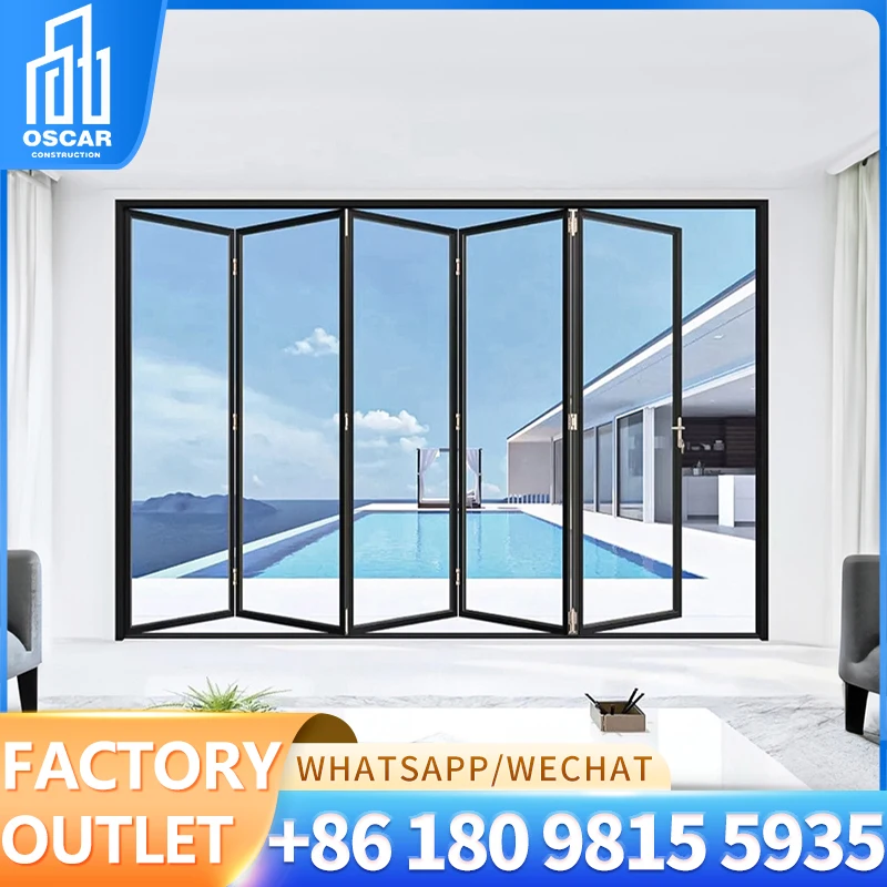 Fuson As2047 Vanguard Solutions Aluminum Sound Environmental French Door Patio French Folding Door Aluminium Glass Casement Door