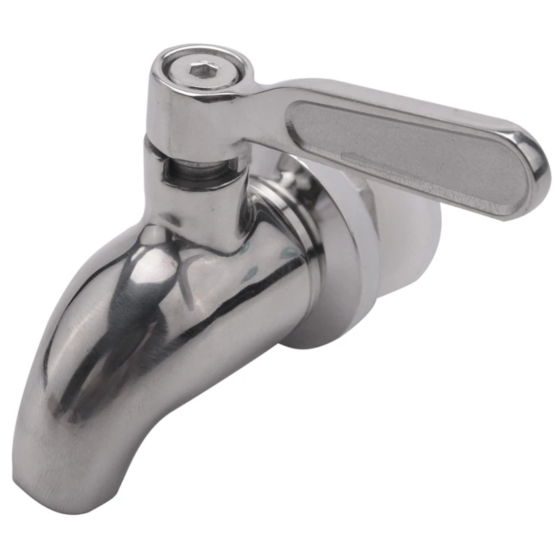 

LJL-6X Stainless Steel Faucet Tap Draft Beer Faucet For Home Brew Fermenter Wine Draft Beer Juice Dispenser