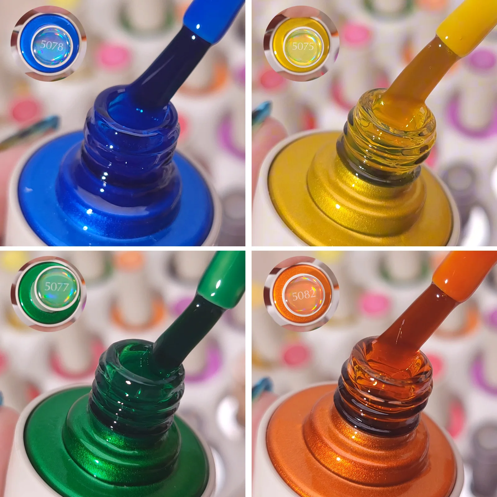 VENALISA Nail Gel Polish TPO Free HEMA Free Round Brush Ultra Glossy Transparent Color Glass Summer Nails Gel Varnish 10ml