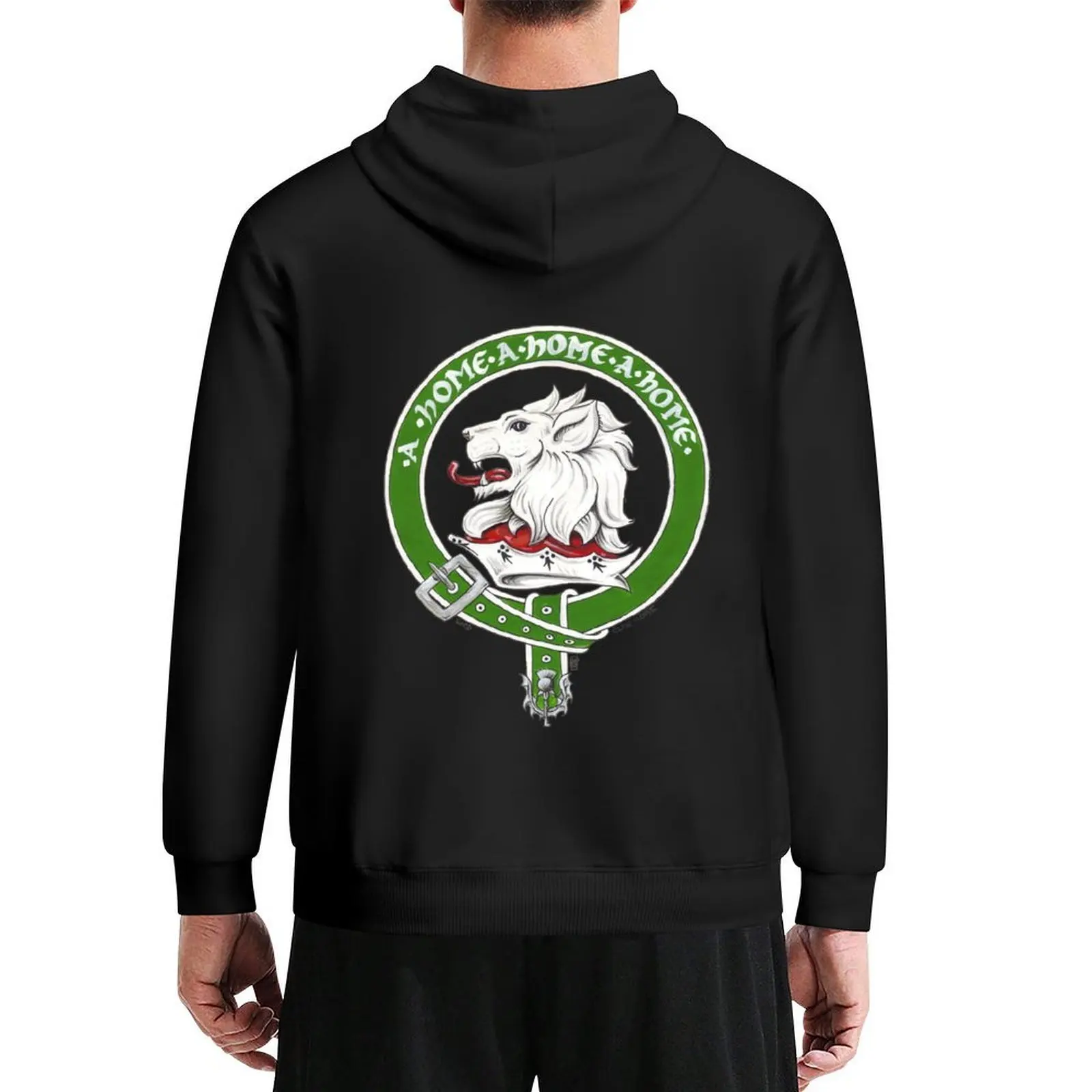 

Clan Home Scottish Crest Hoodie male clothes men clothes anime clothes men's sweat-shirt new in hoodies & sweat-shirt
