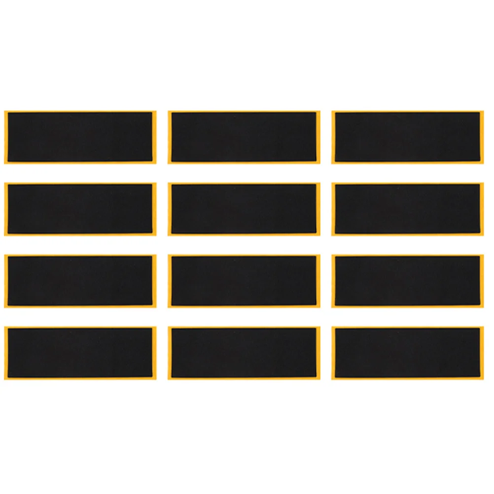 12Pcs Fingerboard Grip Tape Foam Mini Skateboard Cushioning Nonslip Fingerboard Accessories Skateboard Supplies