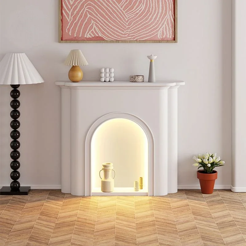 

New Style Entrance Console Table European Modern Minimalist MDF Console Table Living Room Long Side Table LED Home Furniture