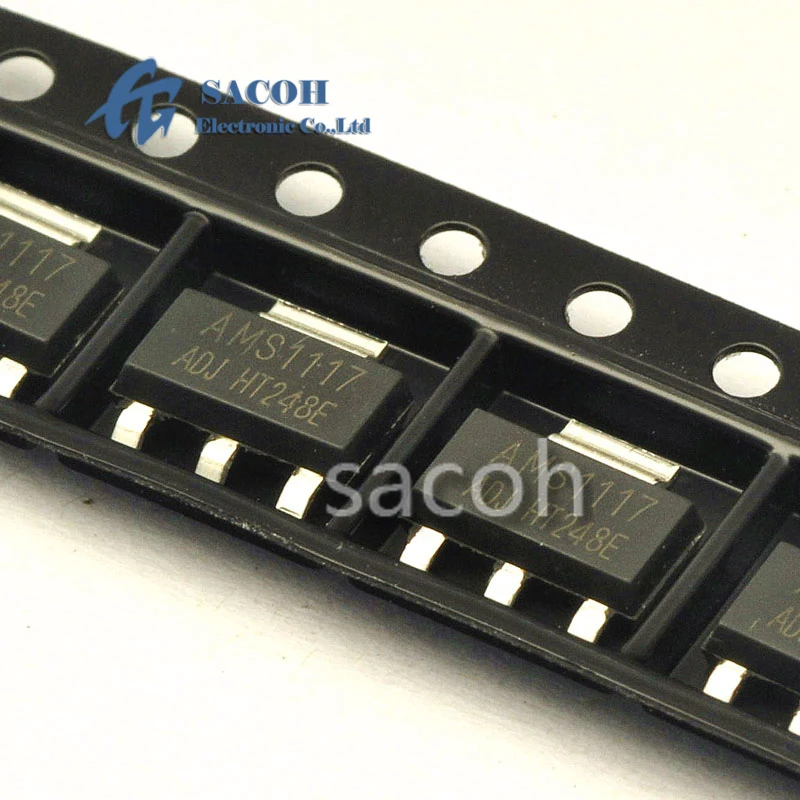 

SACOH Electronic Components 100% Brand New Original In Stock AMS1117-ADJ 100Pcs