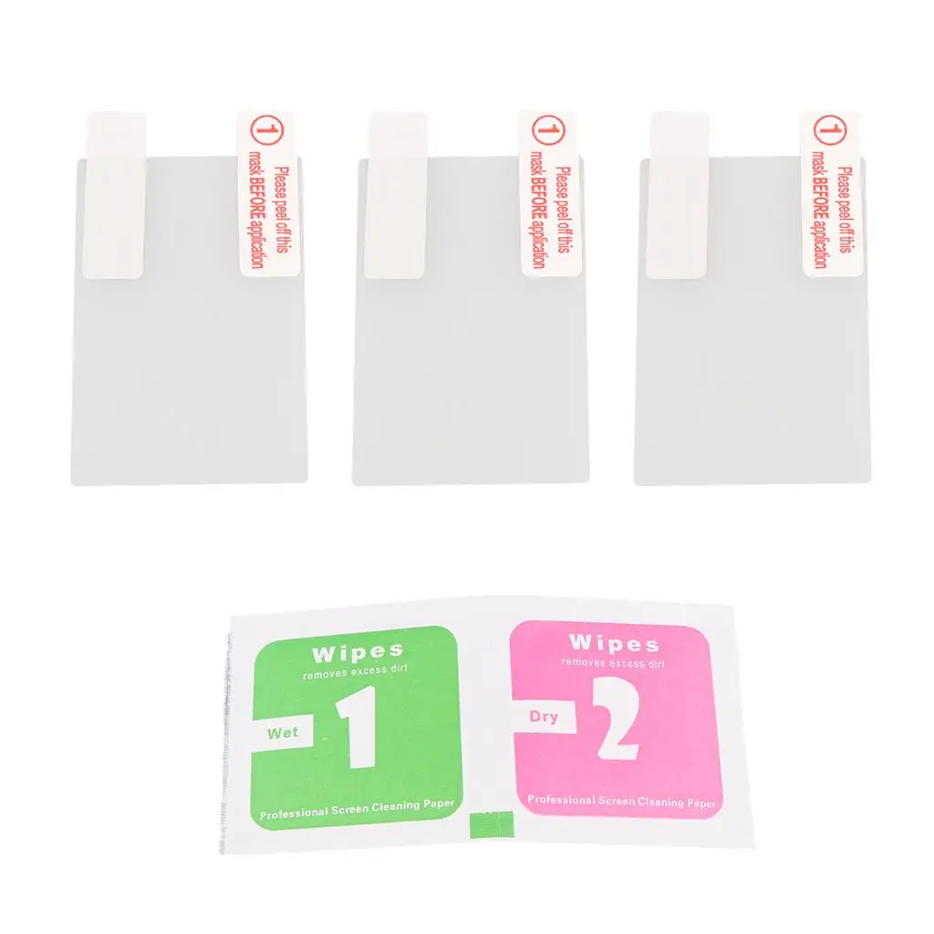 3x Camera Front Film Protector for SJ6 Legend Screen Cover Removal Dustproof