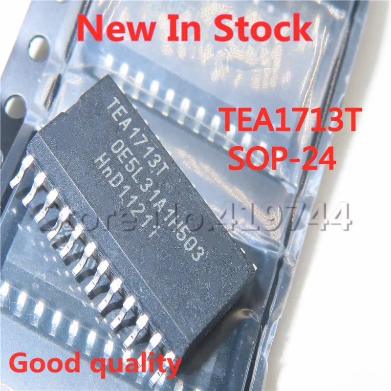 2PCS/LOT TEA1713T TEA1713 SOP-24 SMD LCD TV driver chip In Stock NEW original IC