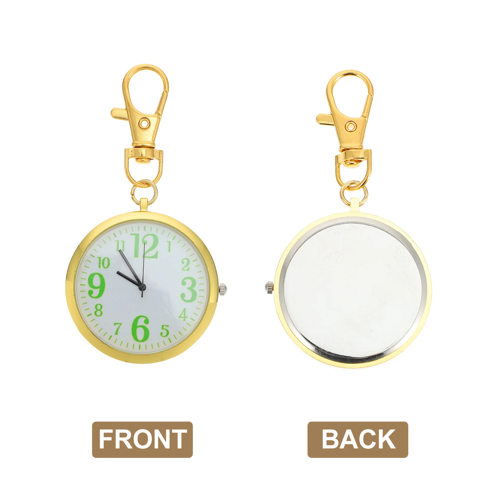 

Quartz Pocket Watch Elder Digital Ordinary Glass Mirror Nurses Watches for Women