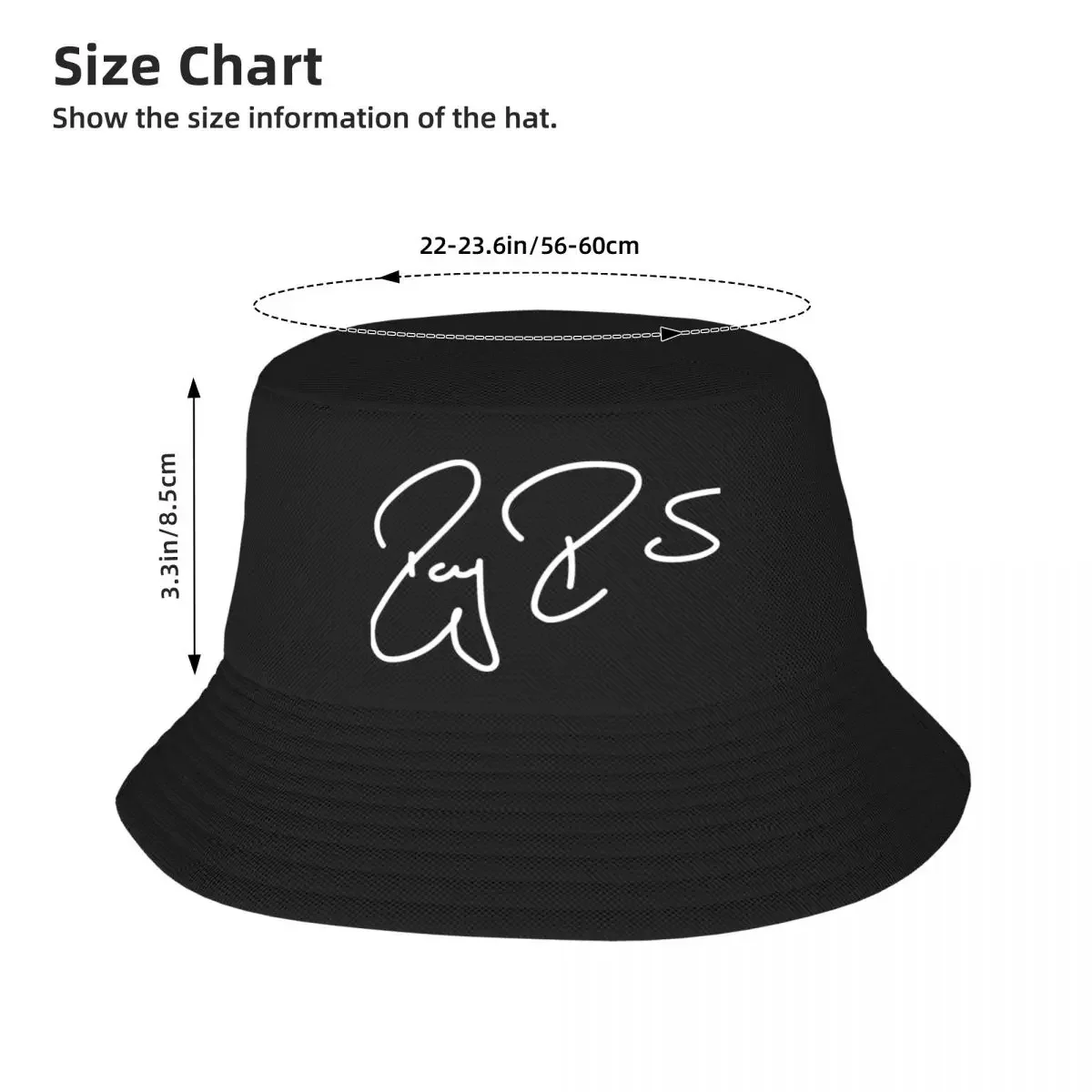 Nieuwe RF Sign Fisherman Caps Bucket Hat Sun Beach Visor Caps