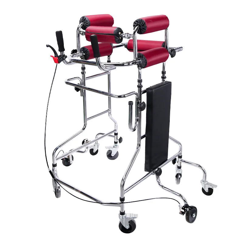 Stroke hemiplegia walker elderly practice walking aids