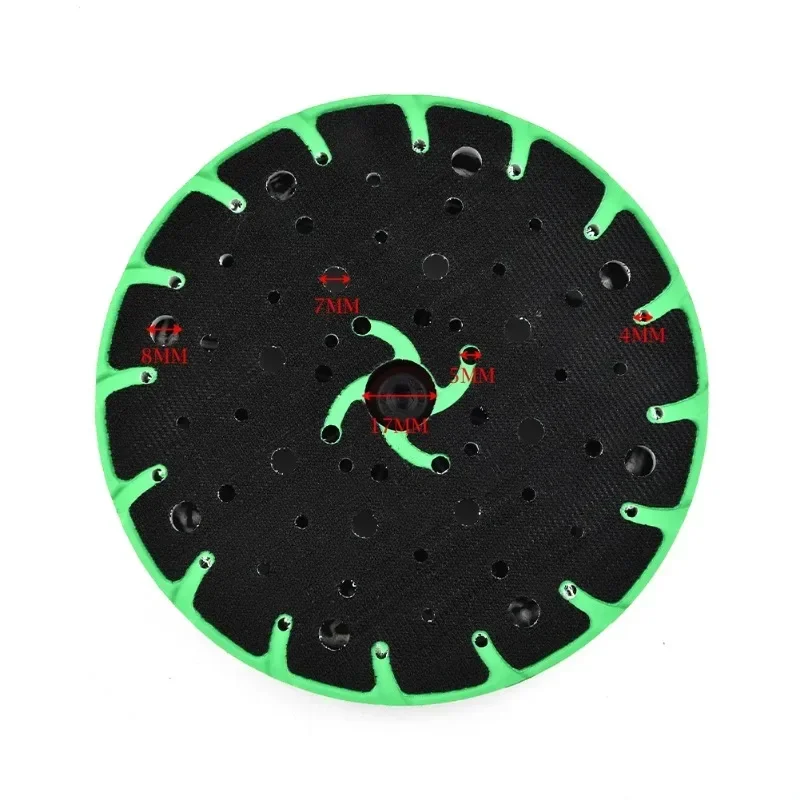 48 Holes 6" 150mm  Hook & Loop Sanding Pad Soft Hard Grinding Disc Polishing Disc For Festool M8 ETS 150/3 EQ