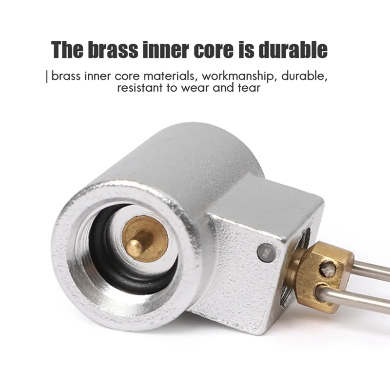 2525+ 2 Pcs Outdoor Inflations Valve Pressure Relief, Gas Tank Inflations Converter Adapter, Butane Gas Tank Inflations Valve.