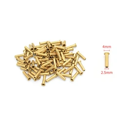 10pcs Brass tubing bushing 4 6 8 10 12mm nylon tubing oil core/tubing oil core Oil pipe fittings Compression Sleeve Fitting