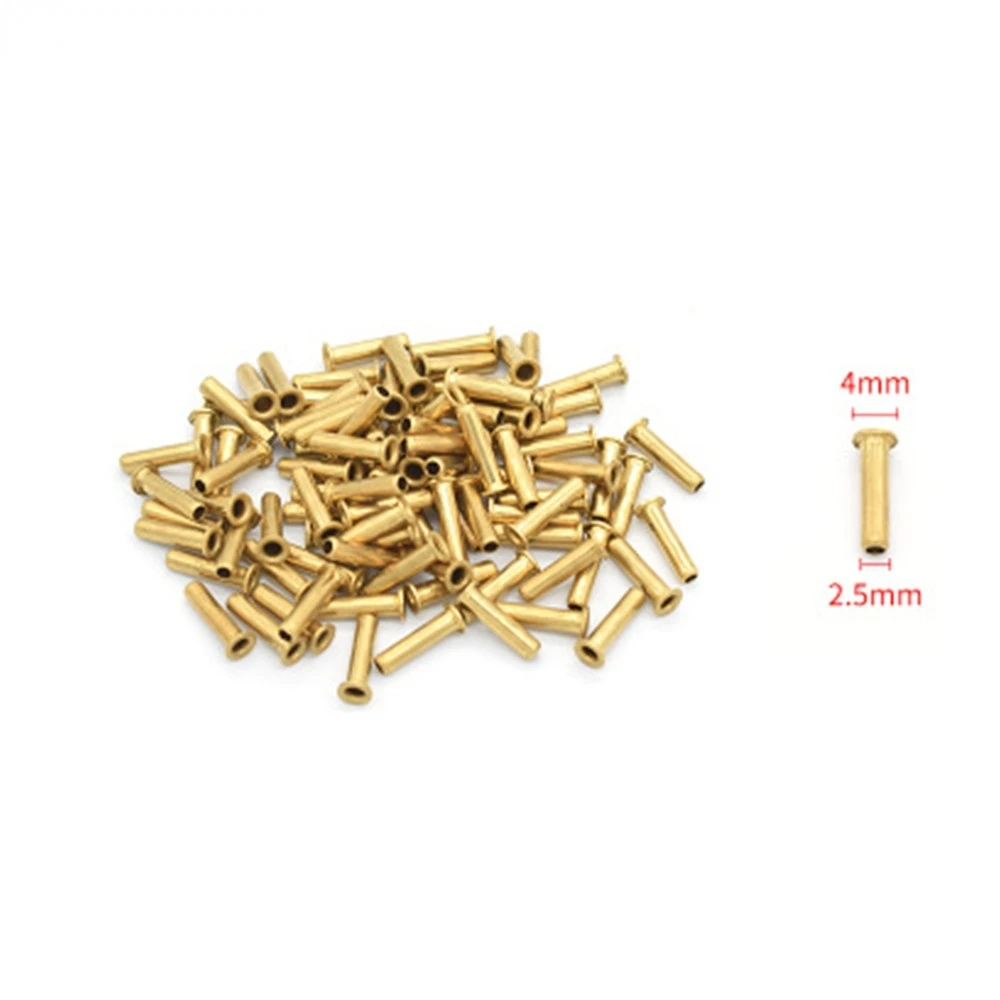 10szt Mosiężna tuleja rurowa 4 6 8 10 12mm nylonowa rura rdzeń olejowy / rura rdzeń olejowy Złączki rurowe Złączka z tuleją kompresyjną