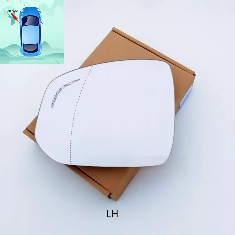 

For Volvo XC60 2018 2019 2020 2021 2022 2023 V90 2017-2022 Auto Left Right Heated Blind Spot Warning Wing Rear Mirror Glass