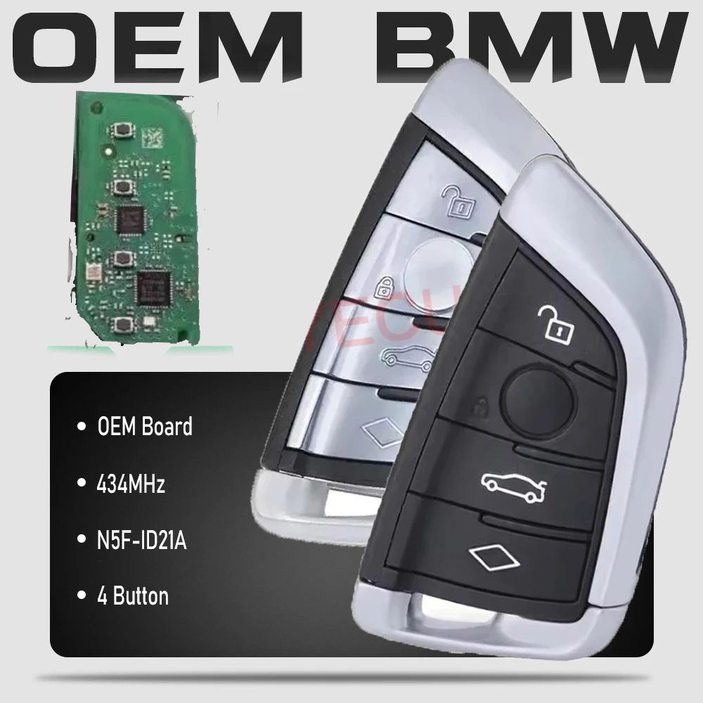 

KEYECU OEM Remote Board Smart Remote Key 434MHz ID49 Fob for BMW BDM G20 G30 G32 G11 G15 G29 2015-2019 - FCCID: N5F-ID21A