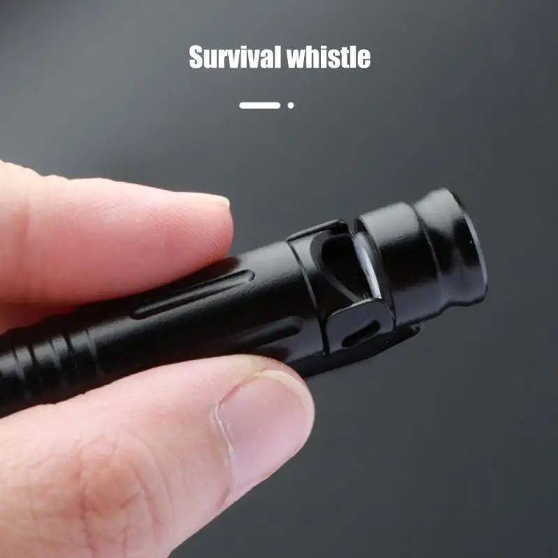 Self-defense Pen Multifunctional Emergency Writing Records Whistle For Survival Emergency Survival In The Field Tactical Pen