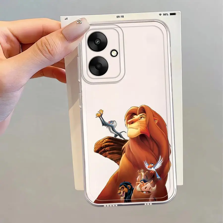 Funda blanda para Xiaomi Poco X3 Pro X3 NFC Disney Rey León Lindo