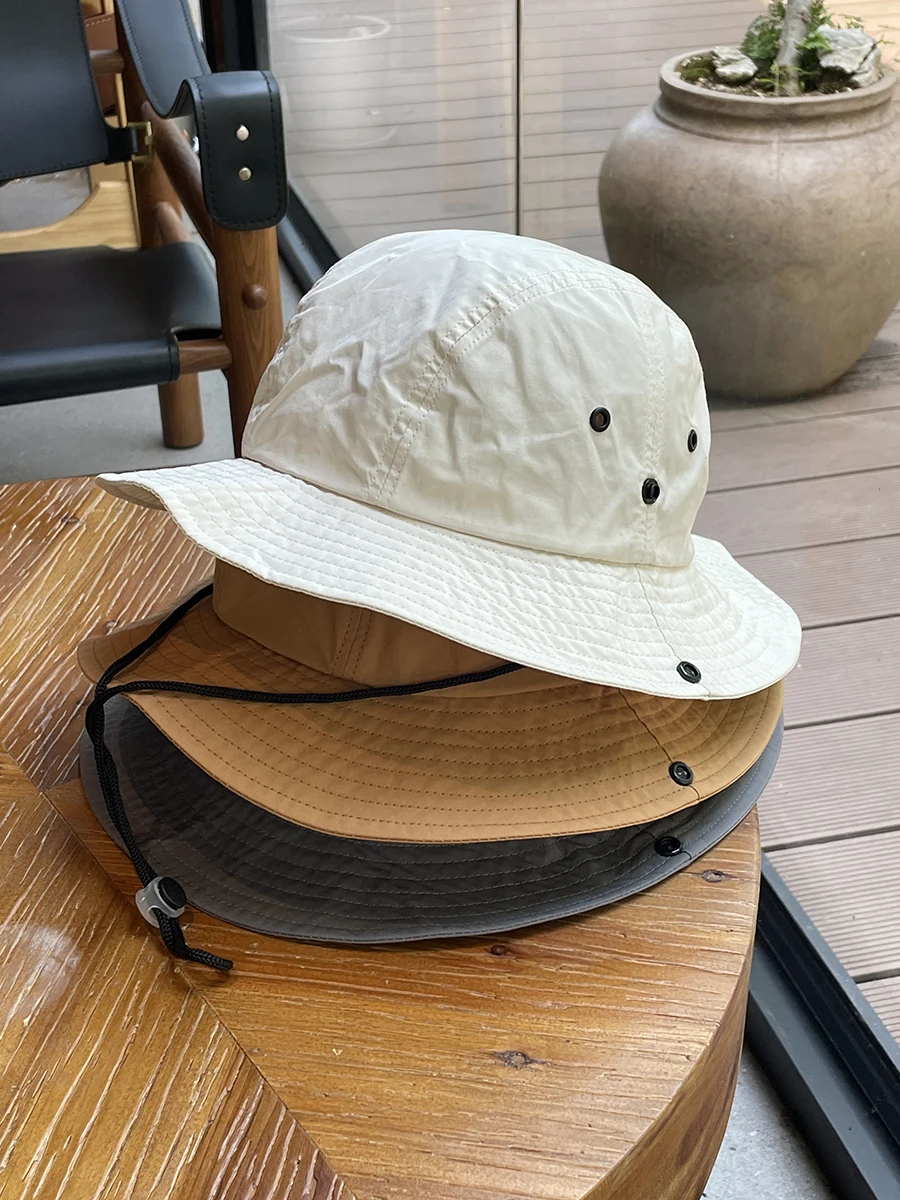 

Summer outdoor quick-drying thin sunscreen hat men and women fishing climbing bucket hat men