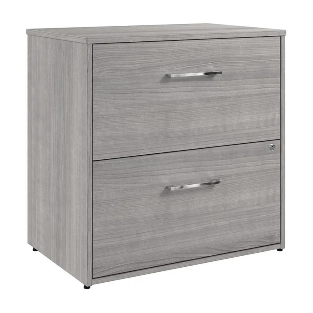 #3 Drawer Mobile File Cabinet Rolling Document Storage for Office Reception Natural Elm, Customized