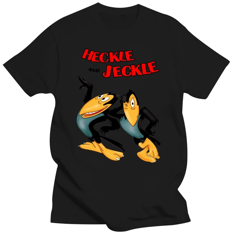 Vintage T Shirt Heckle and Jeckle Women Men Unisex TShirt Natural color DTG Print S M L XL 2XL 3XL 4XL 5XL