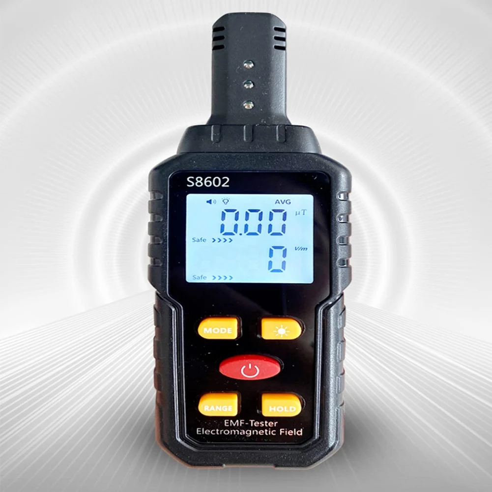 

A20F-S8602 Radiation Dosimeter Electromagnetic Radiation Equipment Radiation Meter Tester 3 In 1 Accessories Counter