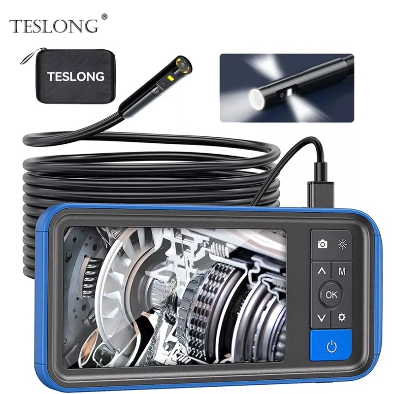 Triple Lens Endoscope Borescope, Teslong 4.5