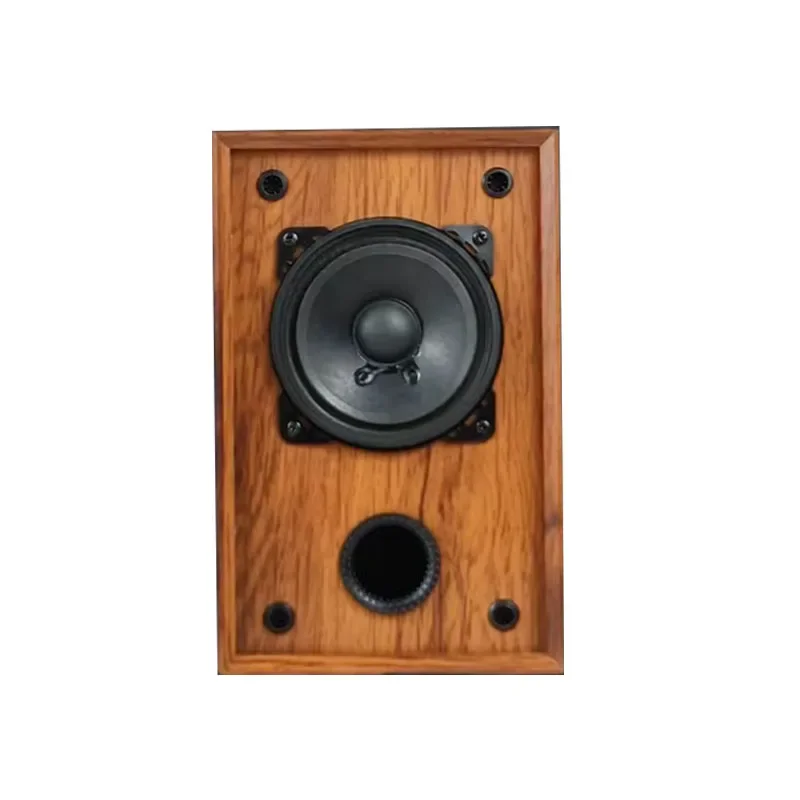 for Amplifier CD Player Sound Box Loudspeakers 4Inch Passive Full Range Speaker 4 Ohm 25W Wooden Speakers Unit HIFI