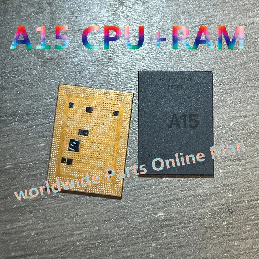 A15 CPU+RAM For iPhone 13 13Pro 13PMax 13MINI 14 14Plus A15 CPU RAM Top Bottim Layer Cover Used IC