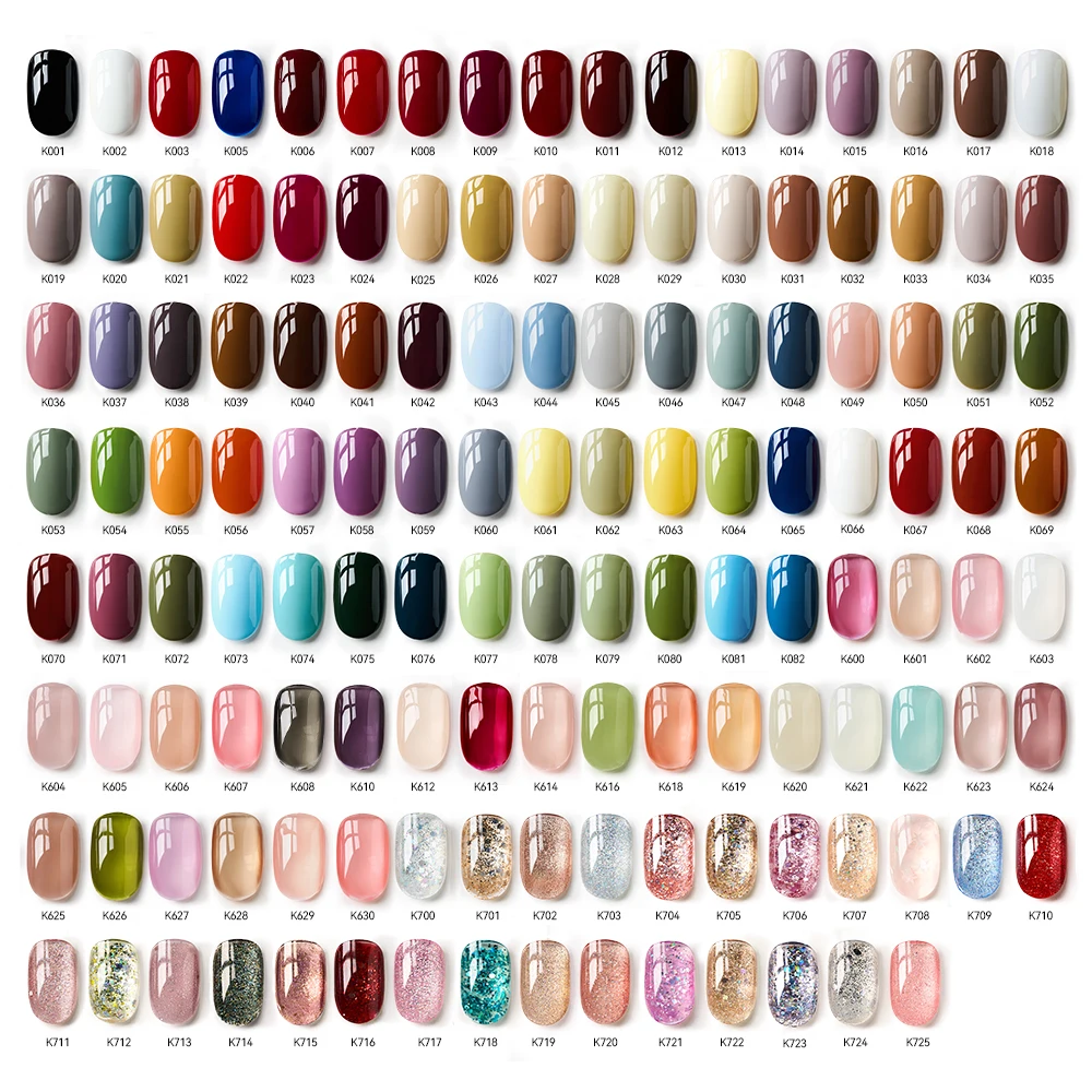 MAYCHAO 141 Colors 12ML Nail Gel Polish Jelly Glitter Semi Permanent Soak Off LED UV Gel Nail Polish Varnish Nail Art Manicure