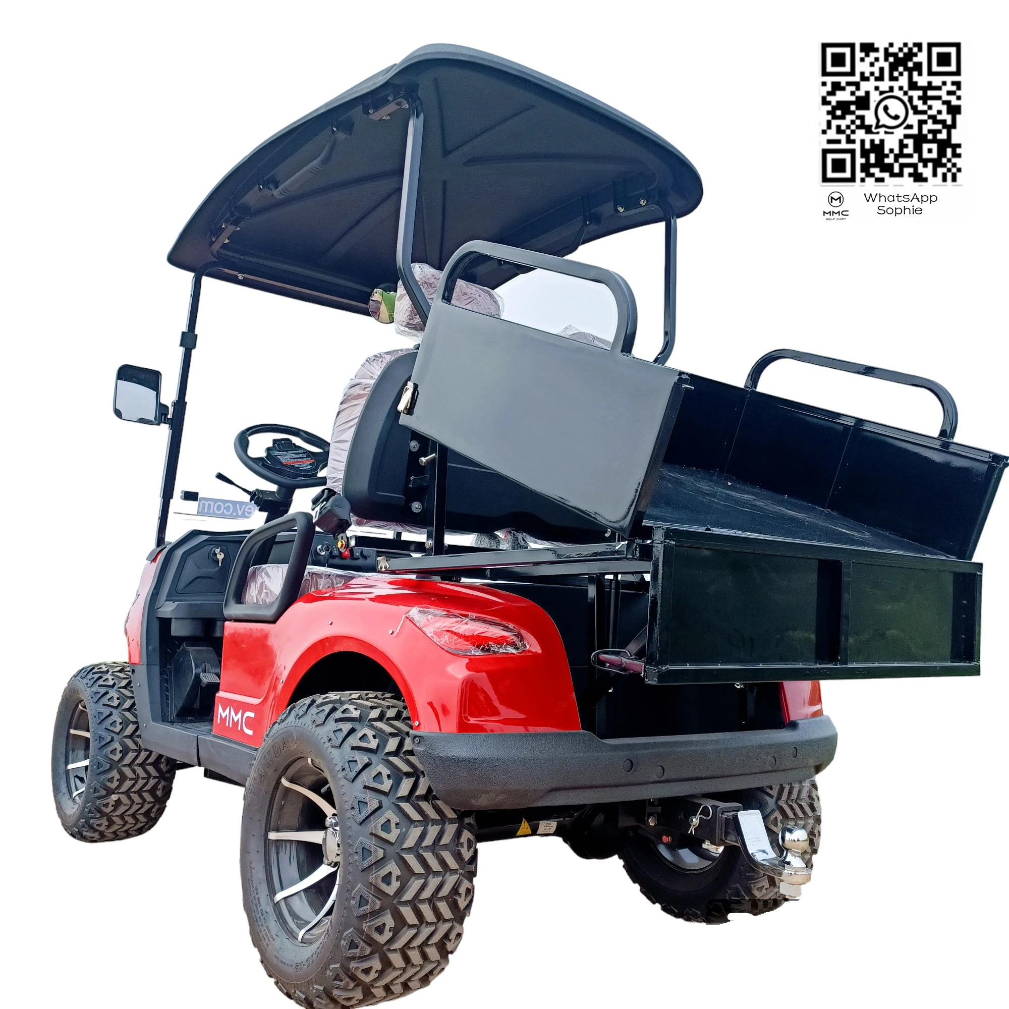 2 Seater Off-road 30% Max Driving Slope Honoured Guest Beach Resort Electric Golf Cart For Hotels And Airports