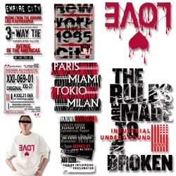 Love Fashion Poster With Hollow Letters 