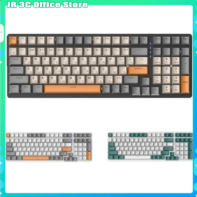 

ZIYOULANG K3 Wired 100-Key Mechanical Keyboard USB Mechanical Axis Gaming Keyboard Russian Computer ABS Material Custom Keyboard