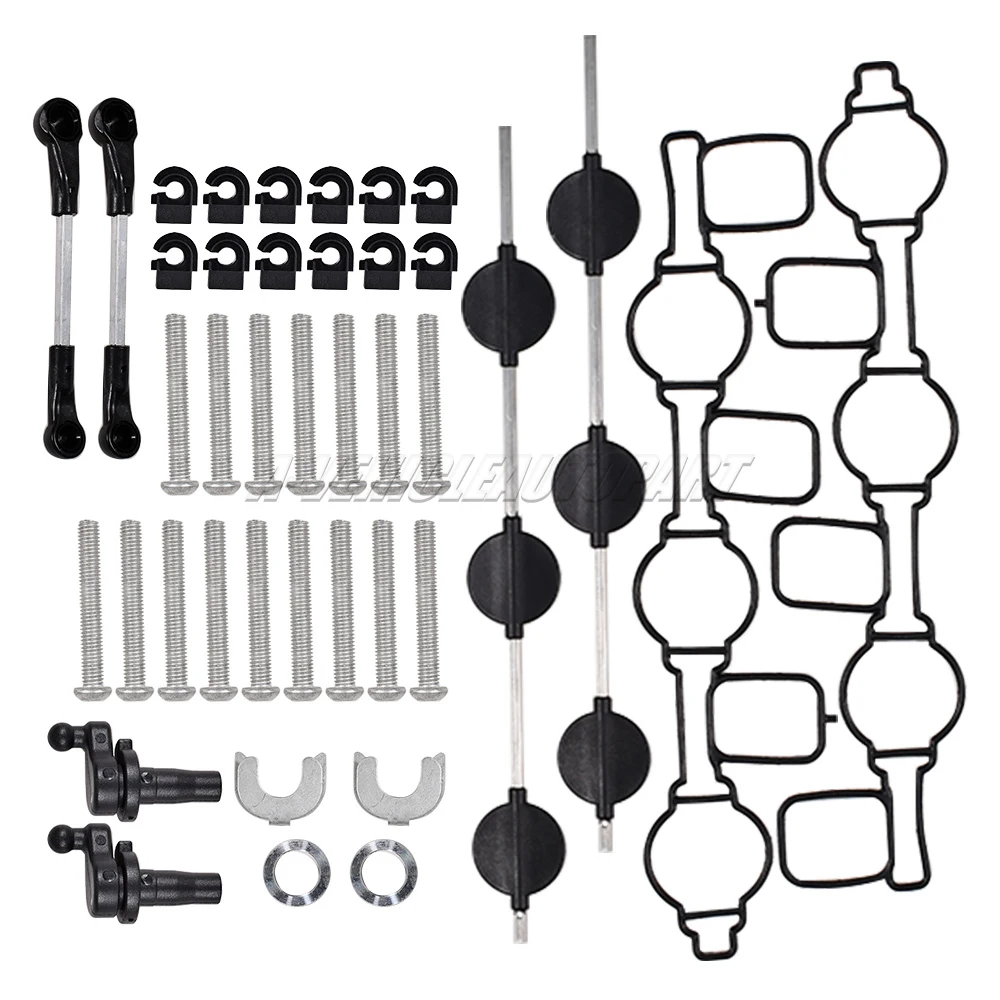 059129711 059129712 For Audi A4 A6 A8 Q7 VW Touareg Phaeton 1Set New Intake Manifold Flap Replacement Gasket Kit Car Accessories - view 3