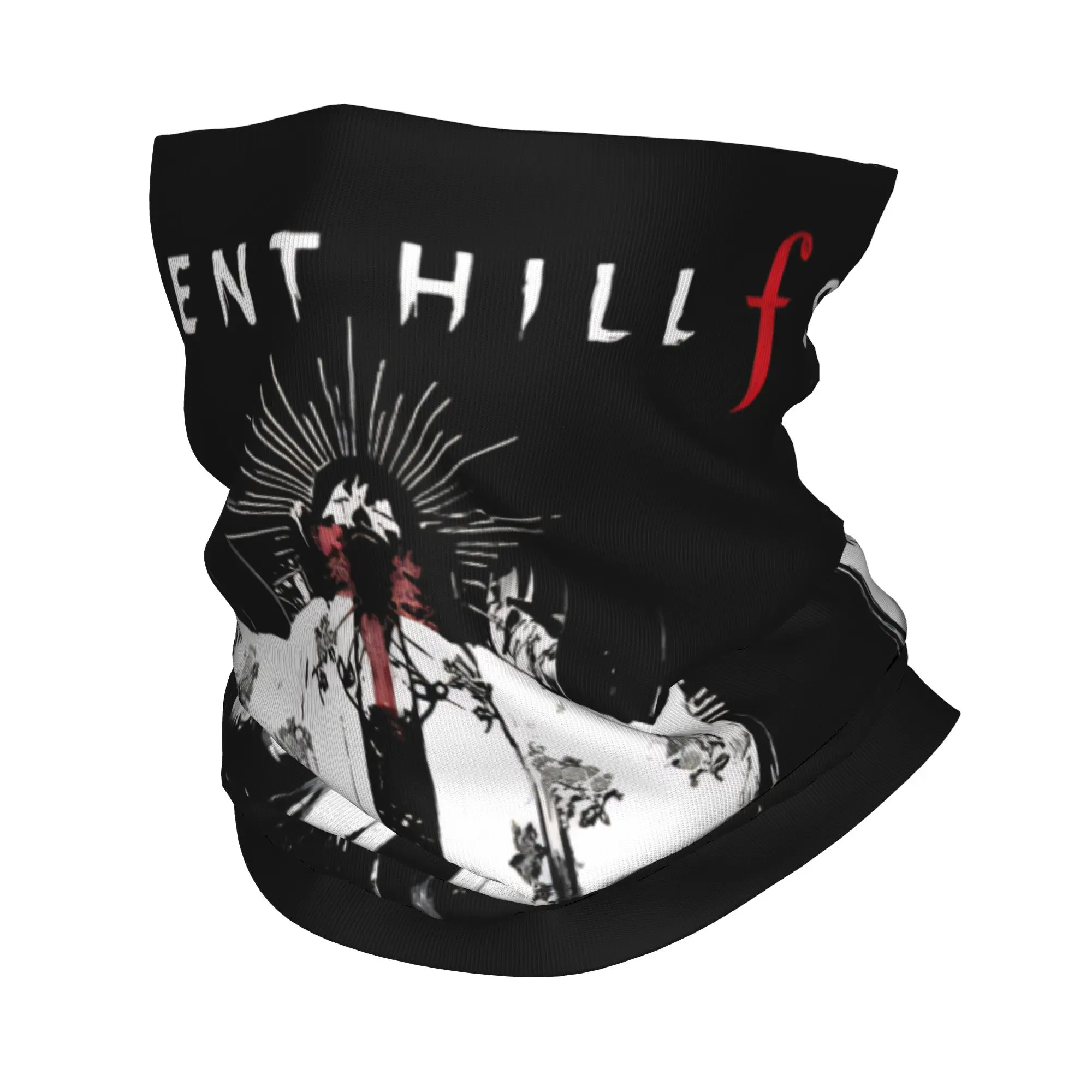 Silent Hill F Gaming Bandana Neck Cover Printed  Mask Scarf Multifunctional Headwear Sports for Men Women Adult Breathable
