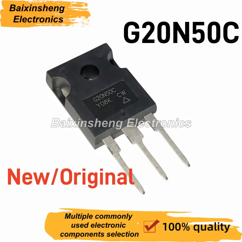 10PCS New/Original G20N50C 20A500V SIHG20N50C TO-247 MOS field-effect transistor