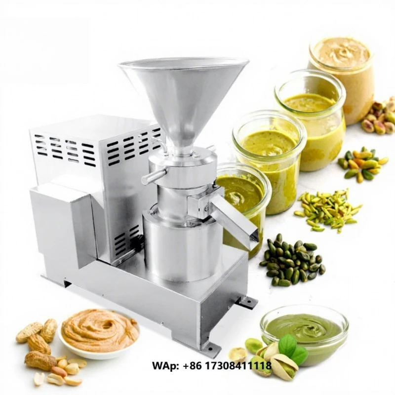 ORME Automatic Pepper Sauce Grinder Make Nut Tahini Maker Production Industrial Peanut Butter Machine for Sale