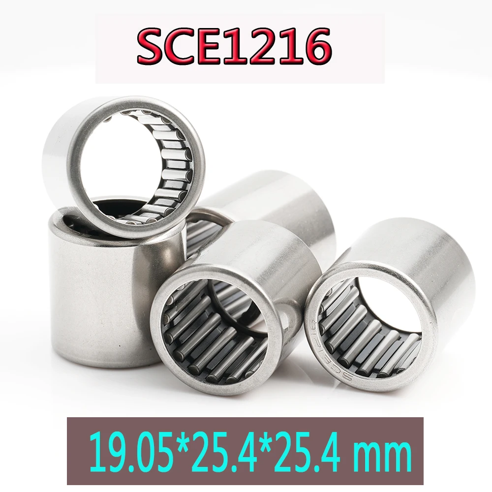 

SCE1216 Bearing 19.05*25.4*25.4 mm ( 5 PCS ) Drawn Cup needle Roller Bearings B1216 BA1216Z SCE 1216 Bearing