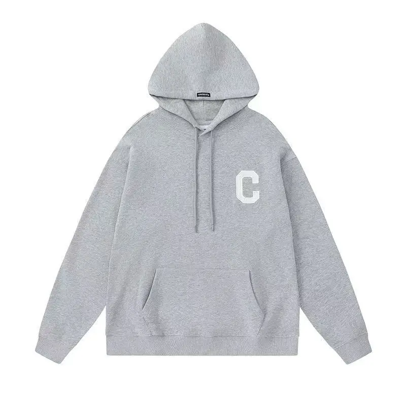 Autumn Small Niche Trendy Letter Printed Hooded Sweatshirt Men Hoodies Fashion Trend Luxury Brand Women Loose Casual Unisex Top