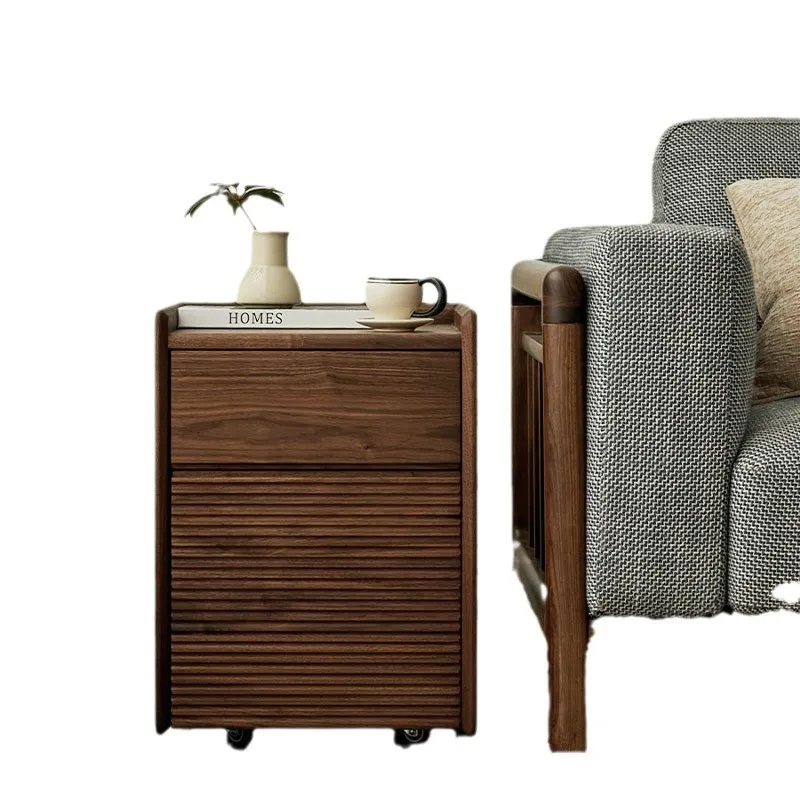 

Solid wood bedside table