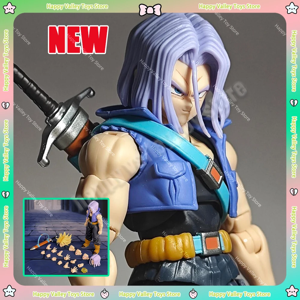 

Demoniacal Fit Dragon Ball Z Shf Super Saiyan Action Figure Trunks The Boy From The Future Son of Tomorrow Figures Toys Gifts